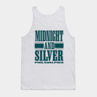 Philly LYFE Midnight Green and Silver Philadelphia True Football Colors! Tank Top